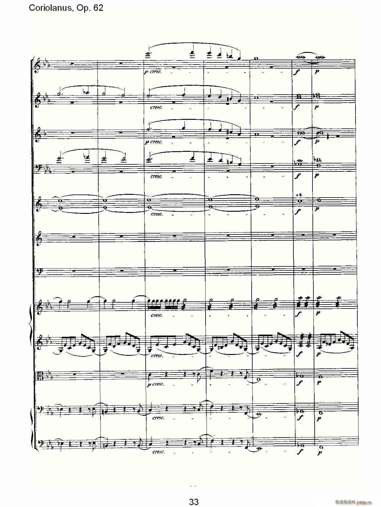 Coriolanus��Op.62(ʮ�ּ�����)33