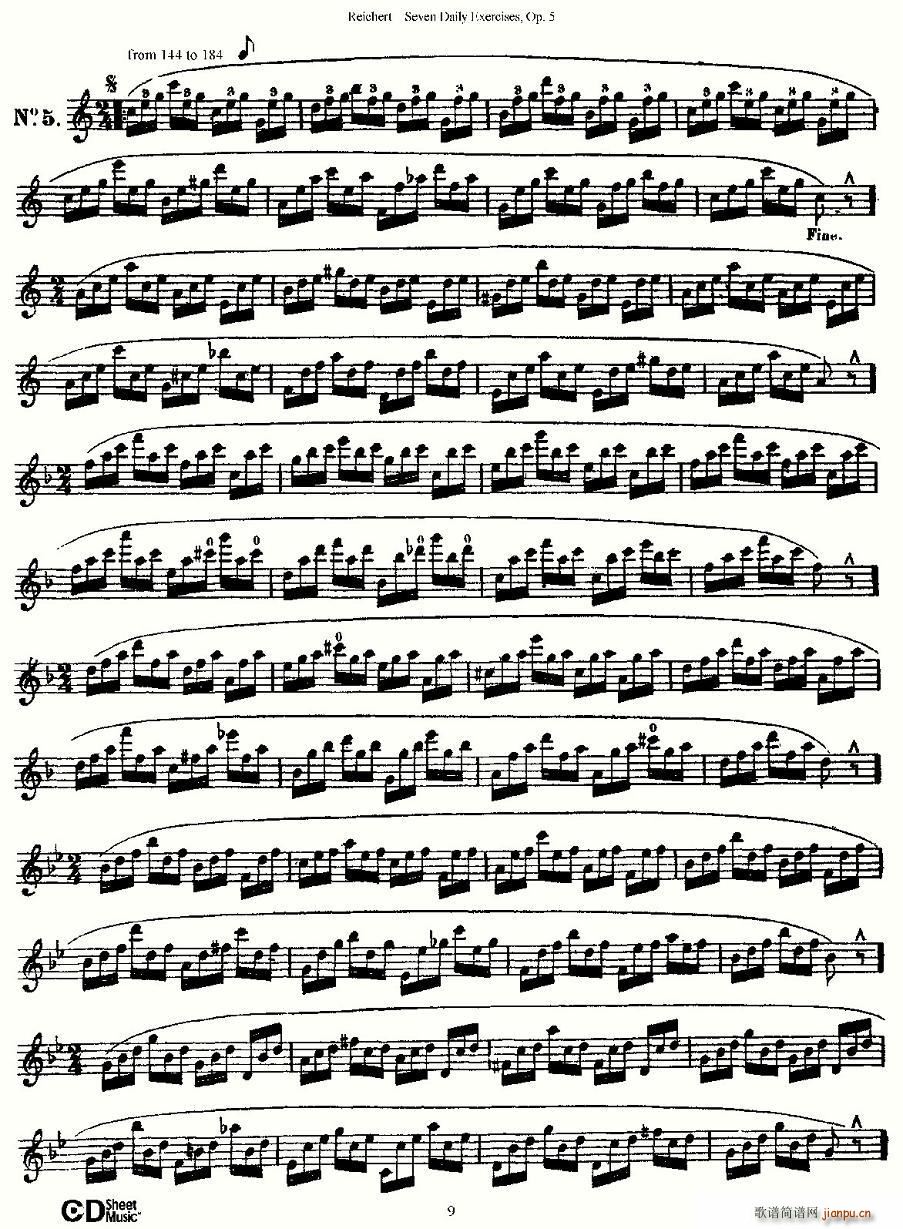 Seven Daily Exercises, Op.5(ʮ�ּ�����)9