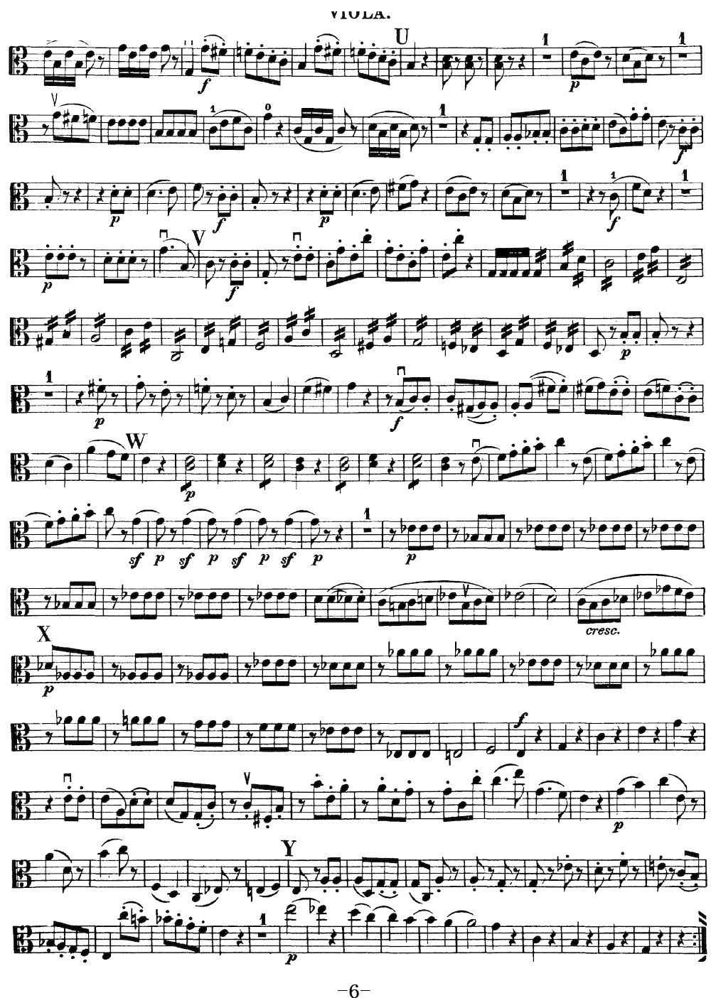 Mozart Quartet No 19 in C Major K 465 Viola(ʮ�ּ�����)6