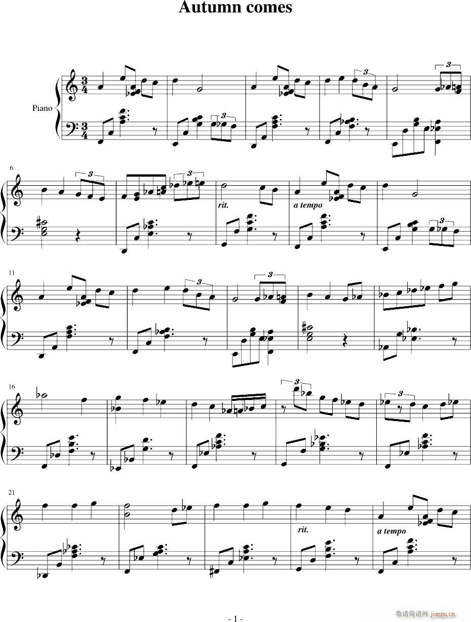Autumn comes(����V)1