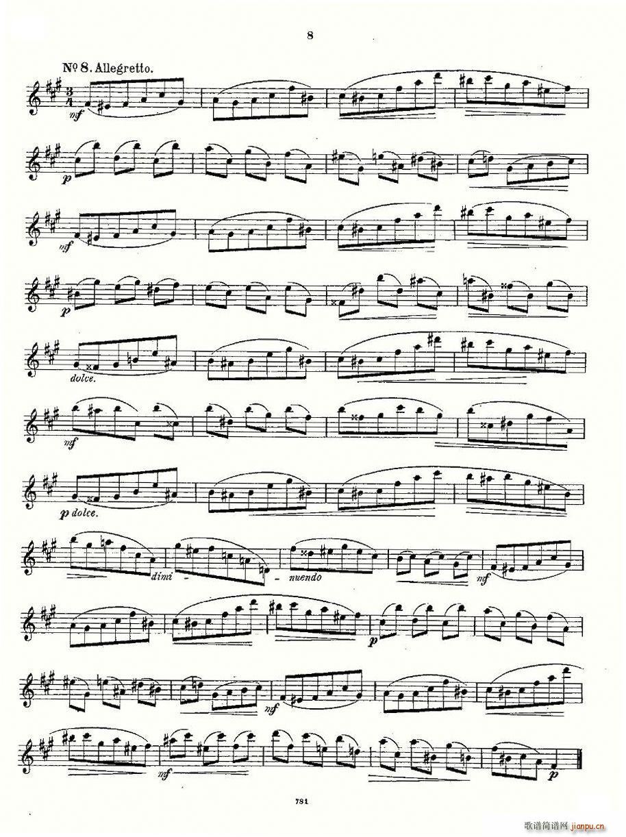 18 kleine Studien.Op.41(ʮ�ּ�����)8