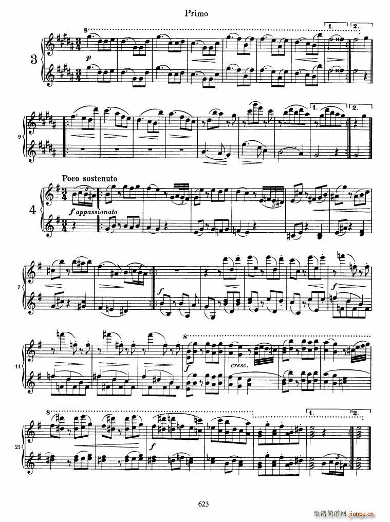 Brahms op 39 Waltzes(����V)5