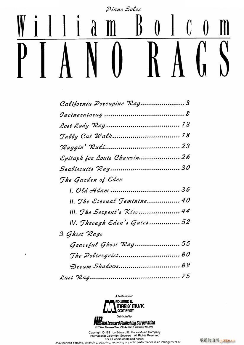 551 classical sheet music piano rags һ(����V)3