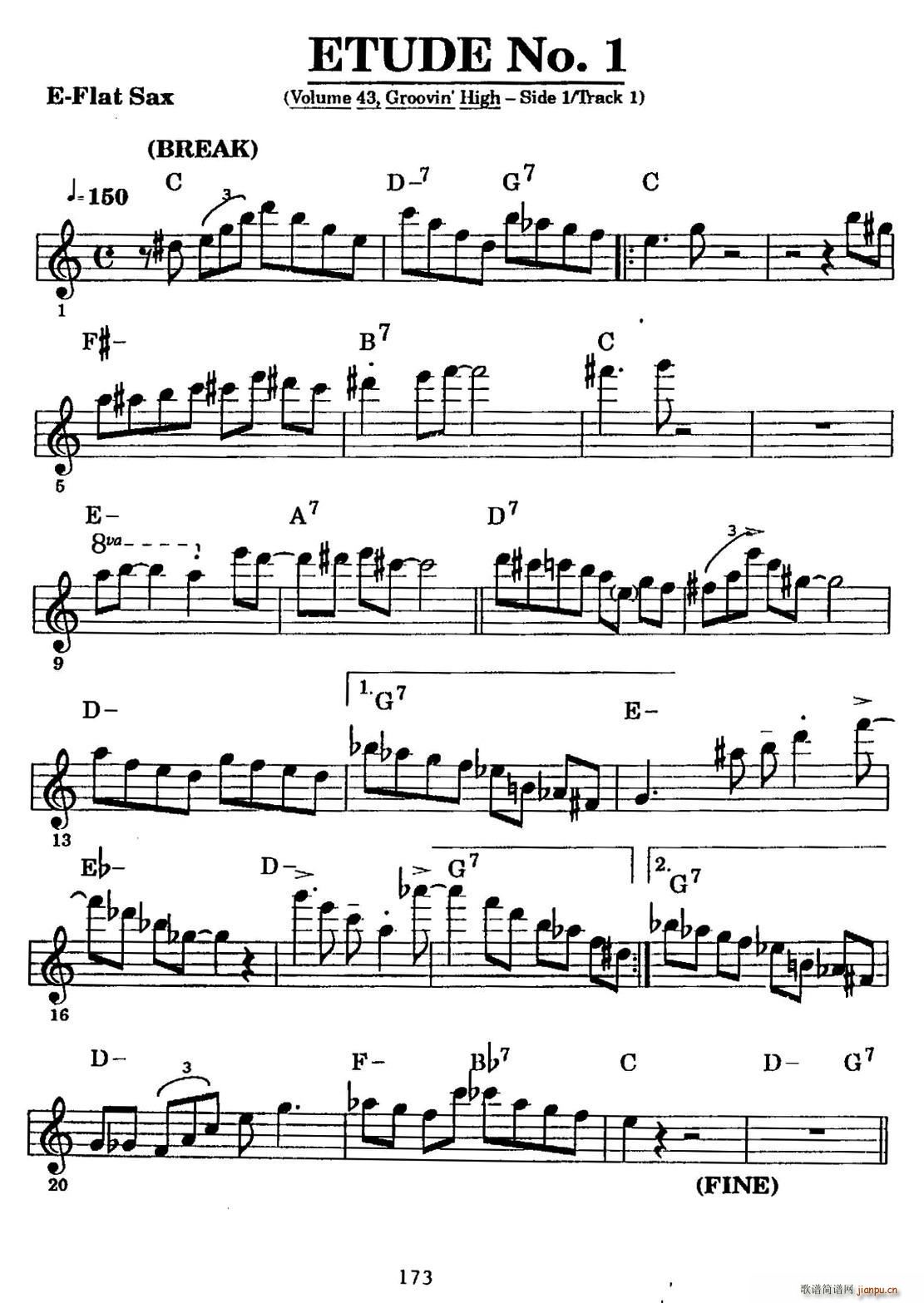 ETUDE No 1 �����_��˹����������(ʮ�ּ�����)1