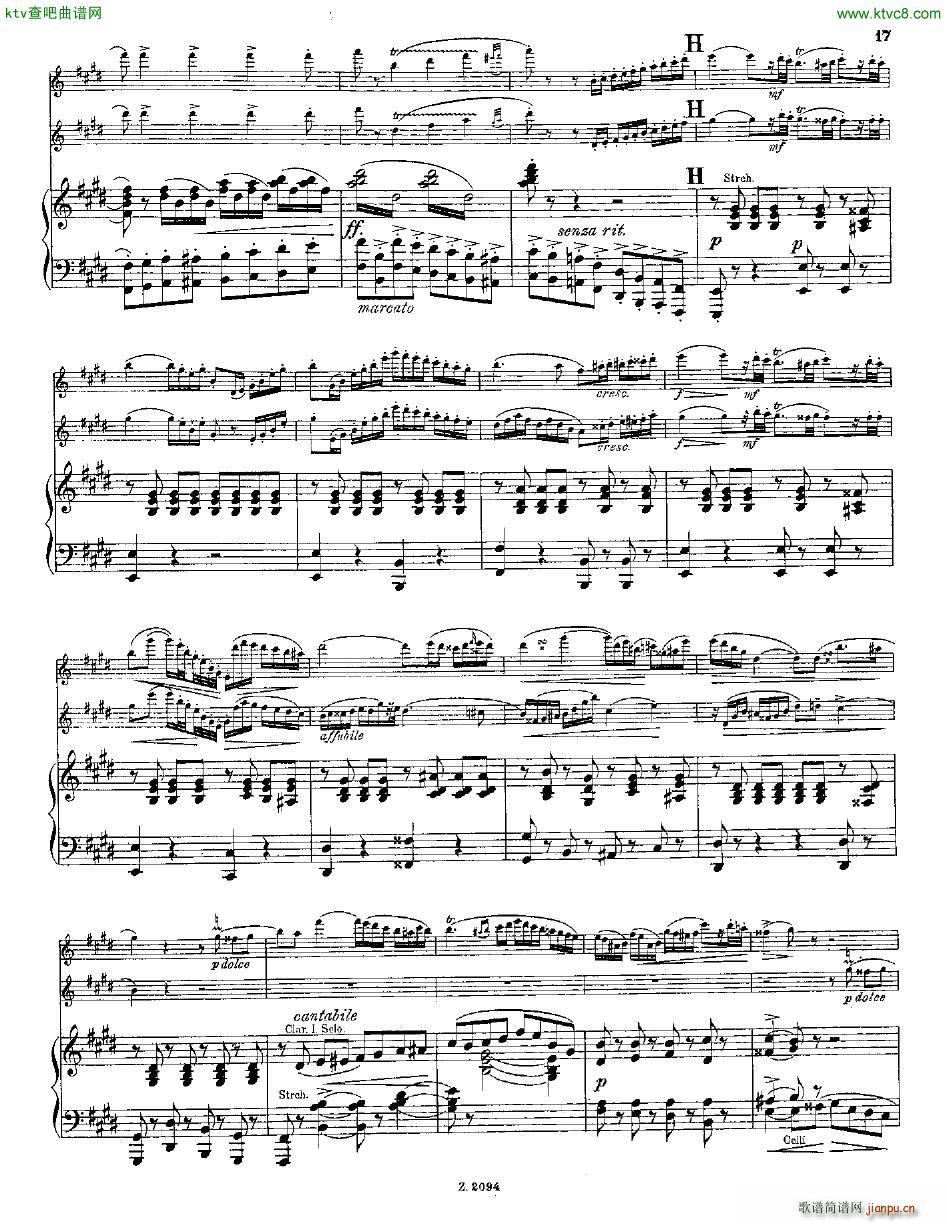 Andersen op 48 Allegro militaire 2 fl pno(����V)16