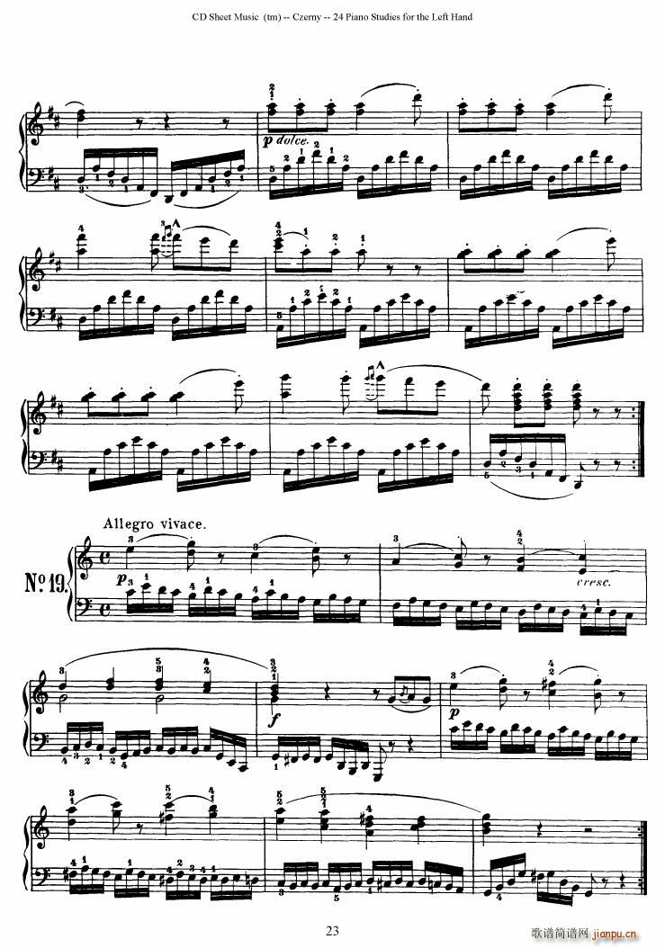 Left Hand Etudes(����V)23