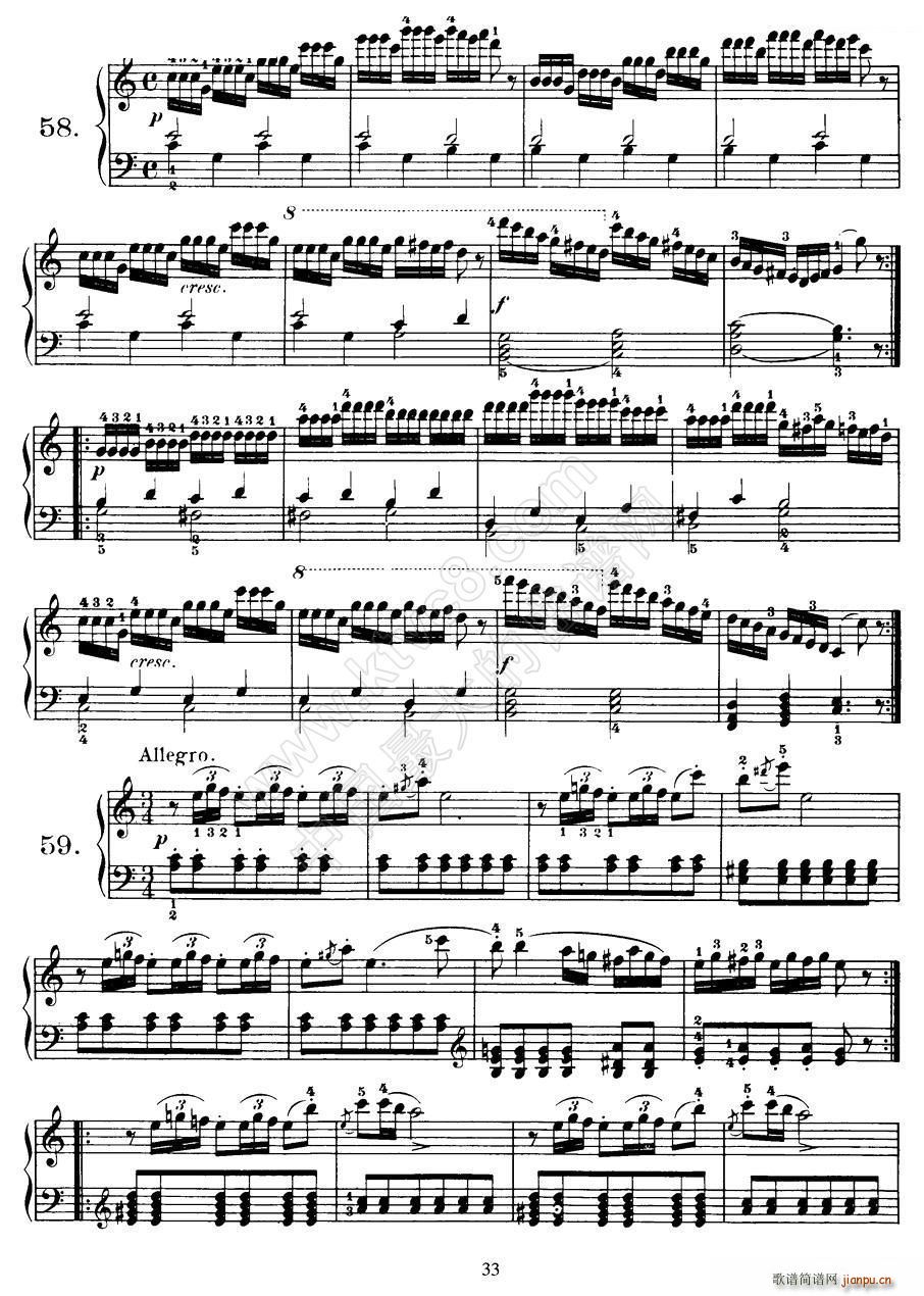 Czerny 100 Progressive Studies Op 139 58 68(����V)1