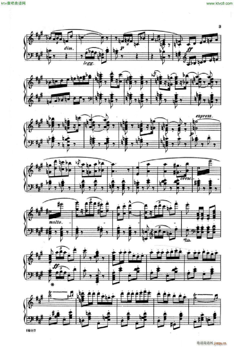Bizet Carmen Overture from vocal score(����V)3