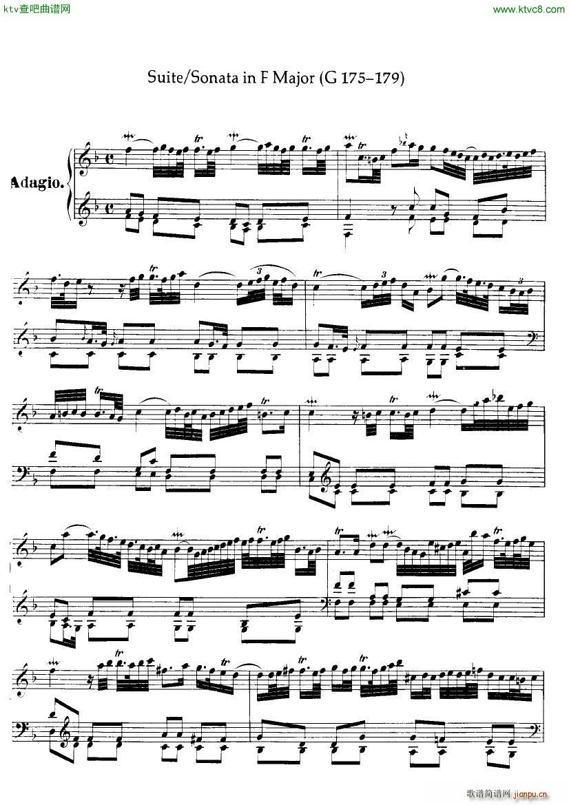 Handel Suite in F major G175 179(����V)1