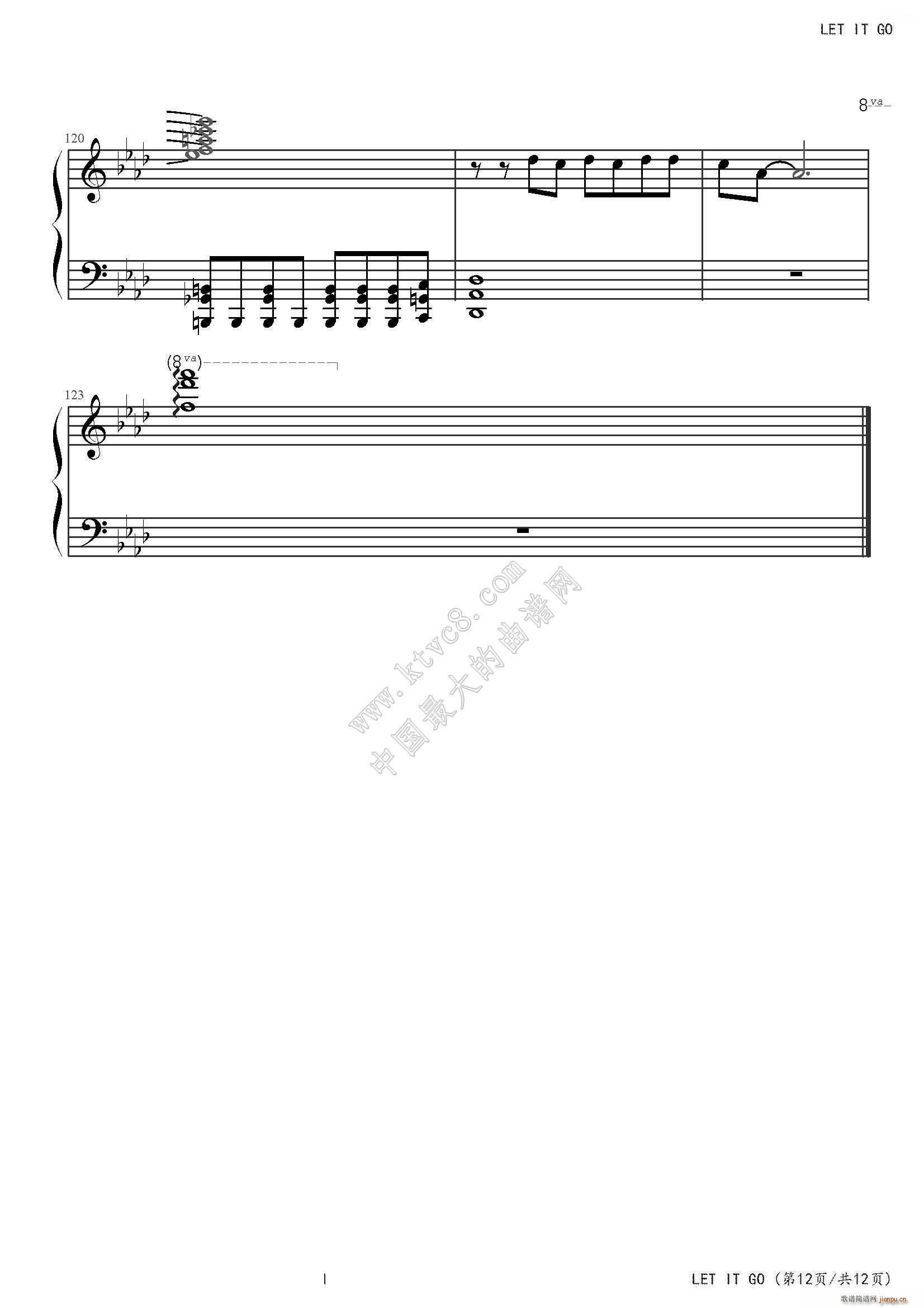 LET IT GO FROZEN(����V)12