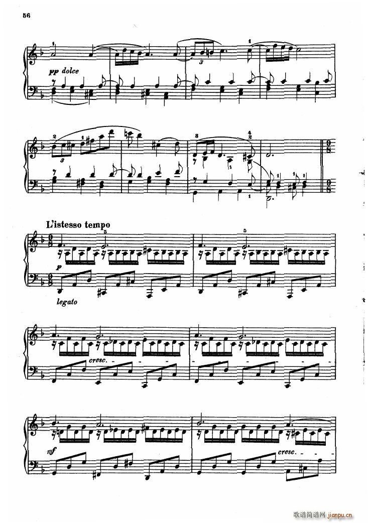 Corelli Album f��r Klavier Reinecke ��(����V)15