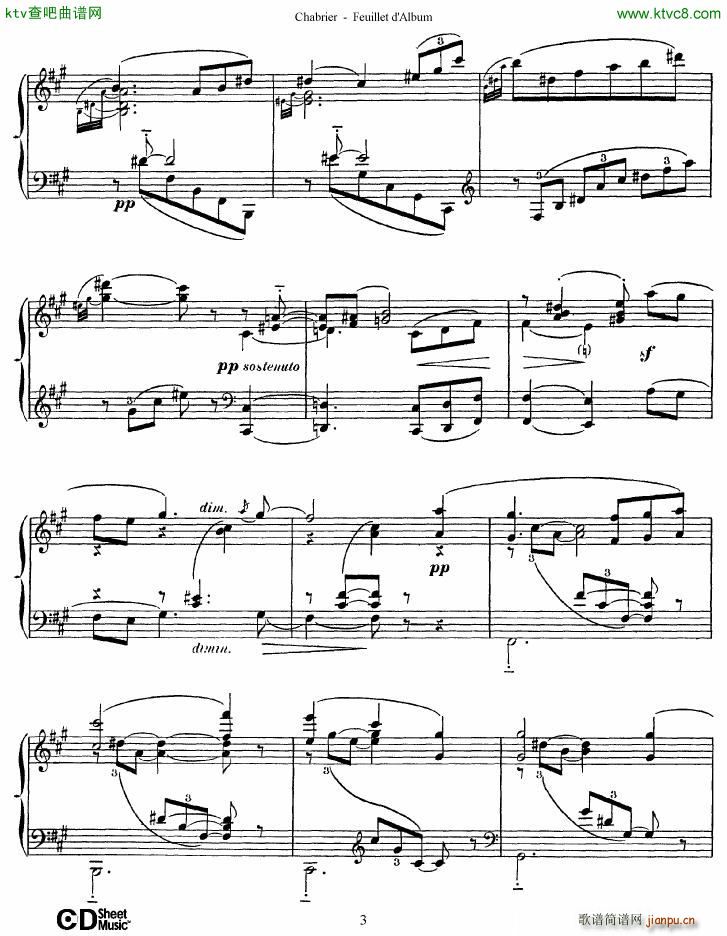 Chabrier Feuillet d lbum(����V)3