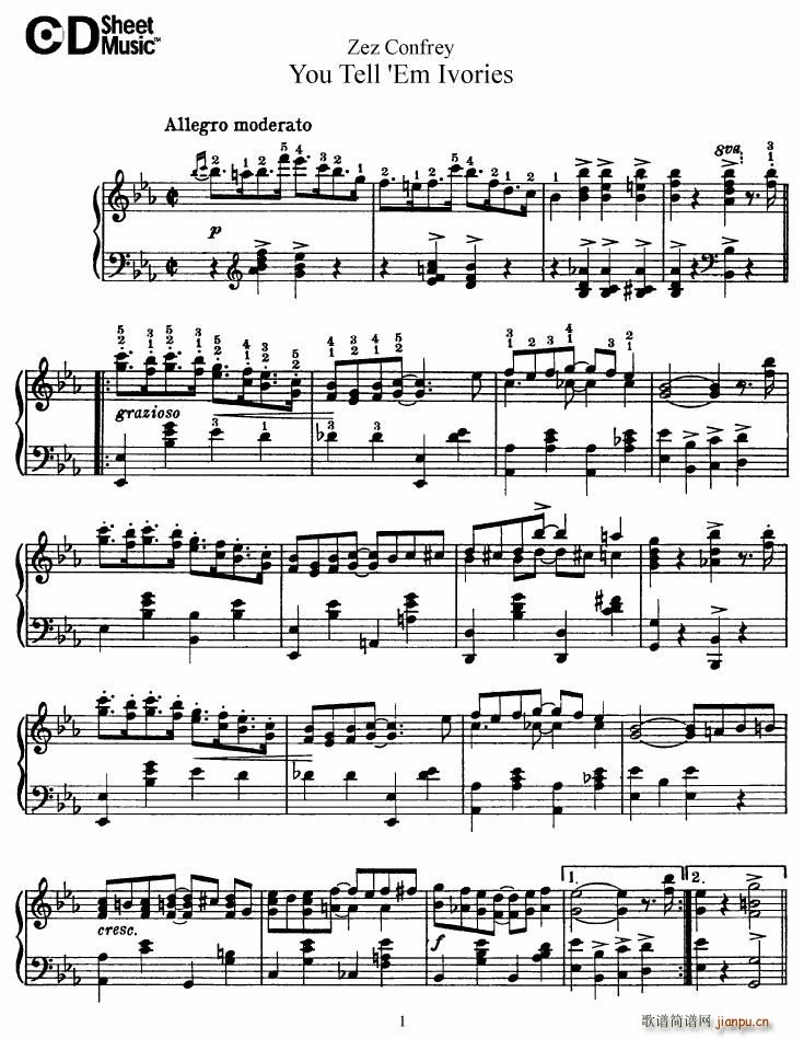 Confrey You Tell Em Ivories(����V)1