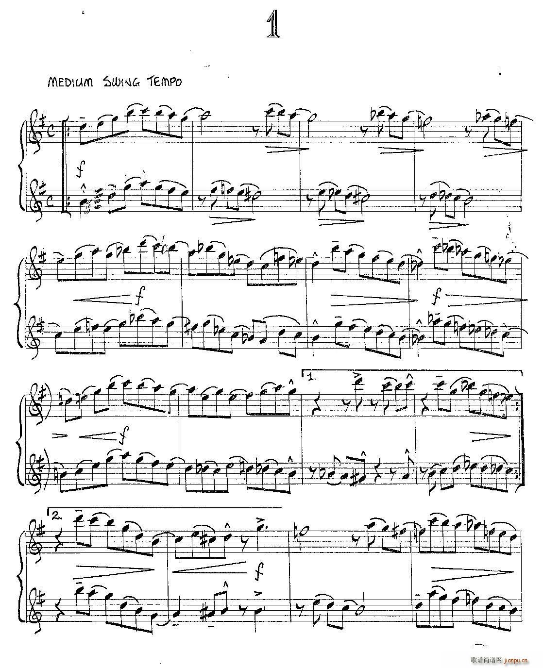 Jazz Conception For Saxophone Duets 1 ������(���V)1