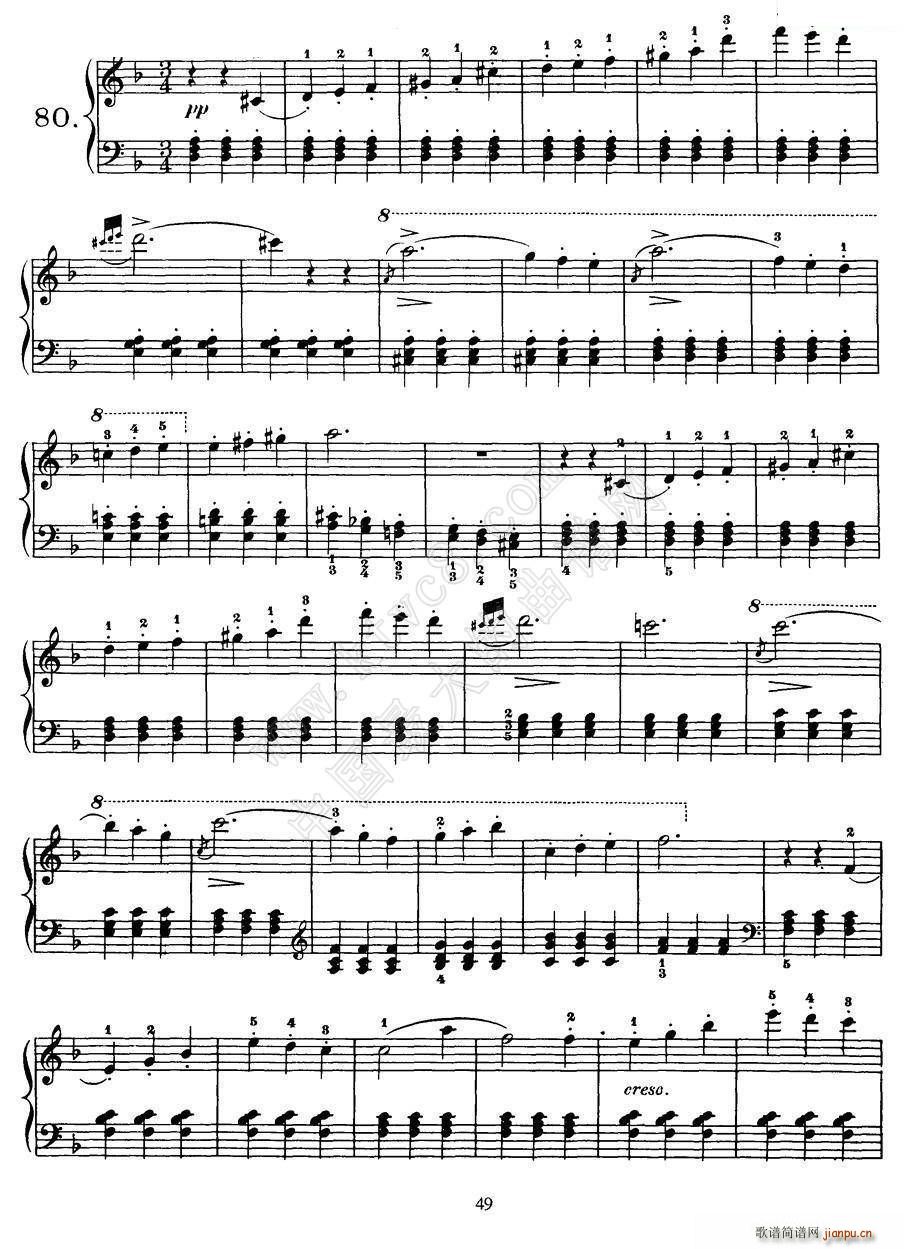 Czerny 100 Progressive Studies Op 139 78 83(����V)3