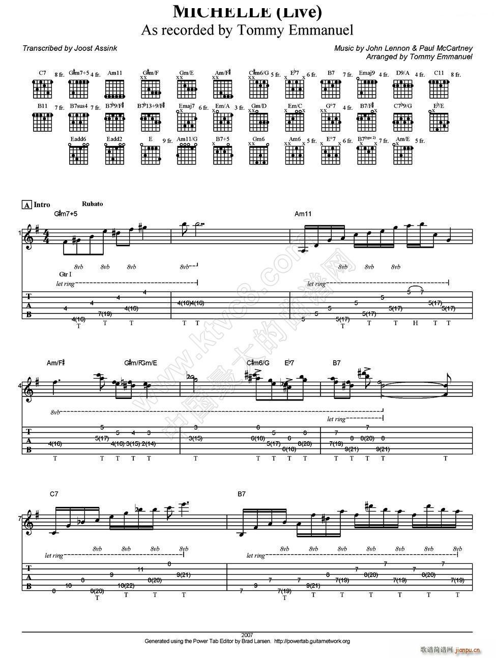 tommy emmanuel michelle live ָ������(�����V)1