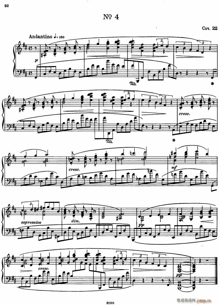 Beach Op 22 4 Preludes(����V)5