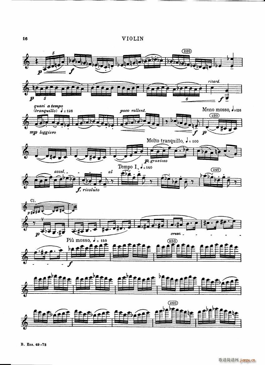 Bartok SZ 111 Contrasts violin(����V)16