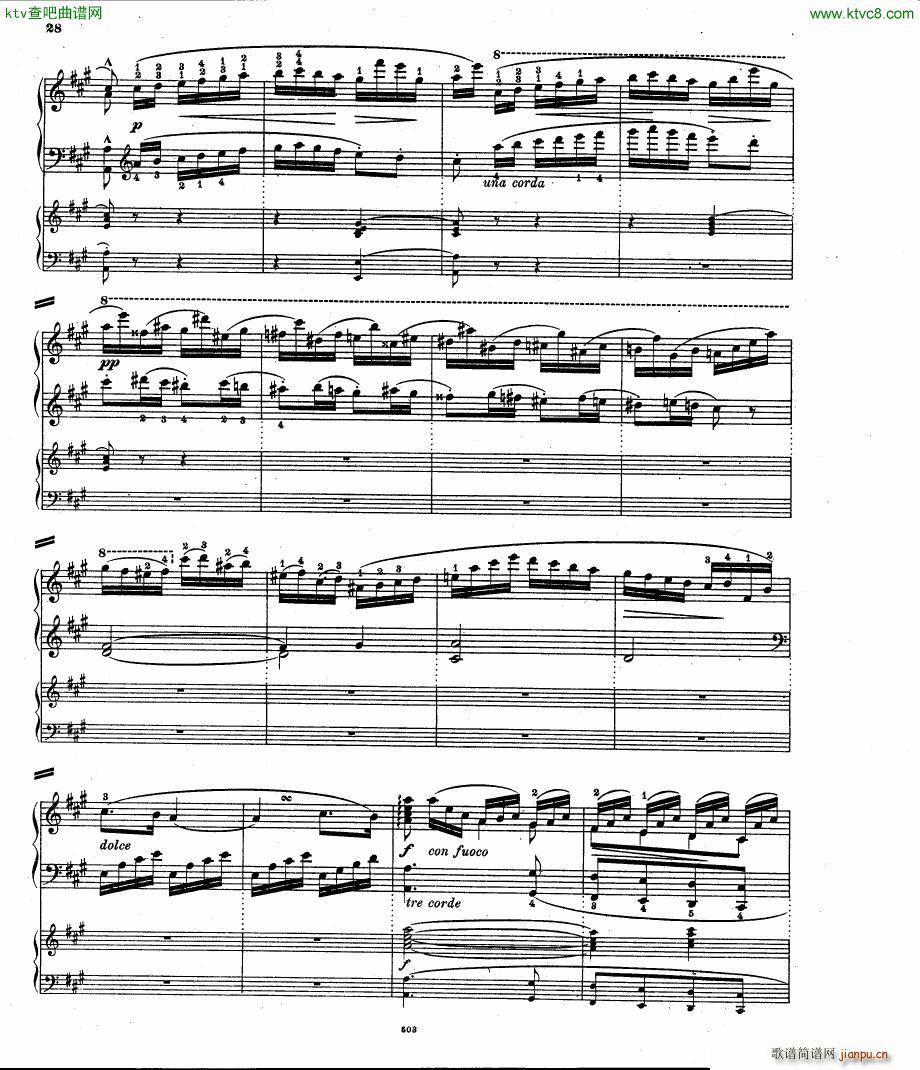 Hummel op 56 Rondo brillant pno orch(����V)27