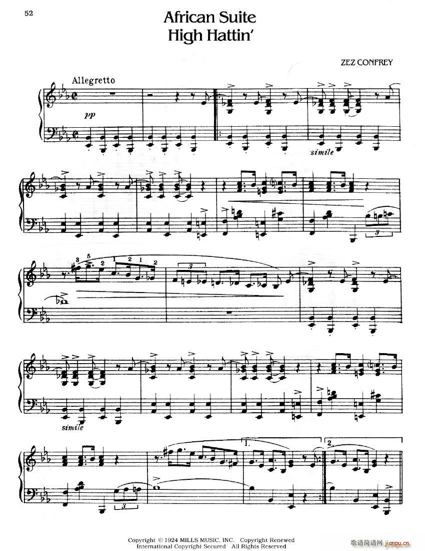 Confrey African Suite 1 High Hattin(����V)1