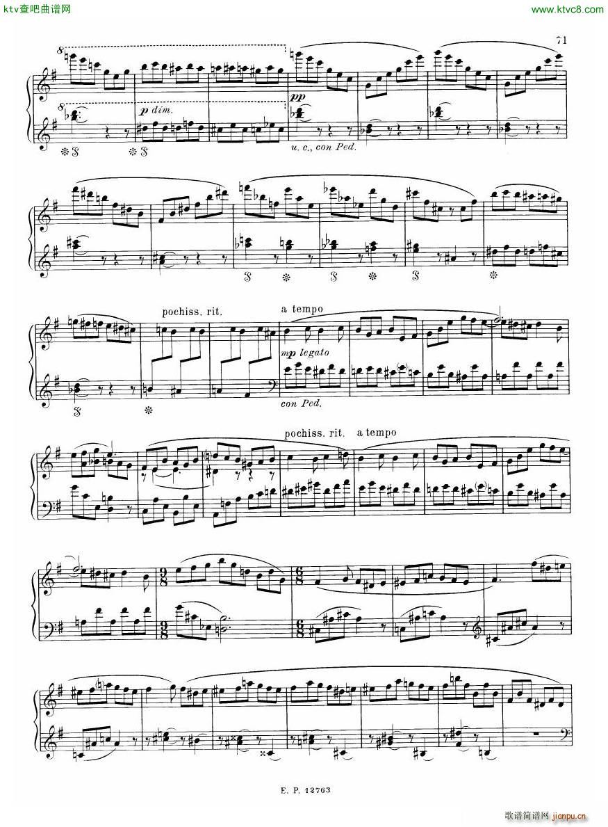 Russian Soviet Piano Music Album of 20th century ��(����V)16