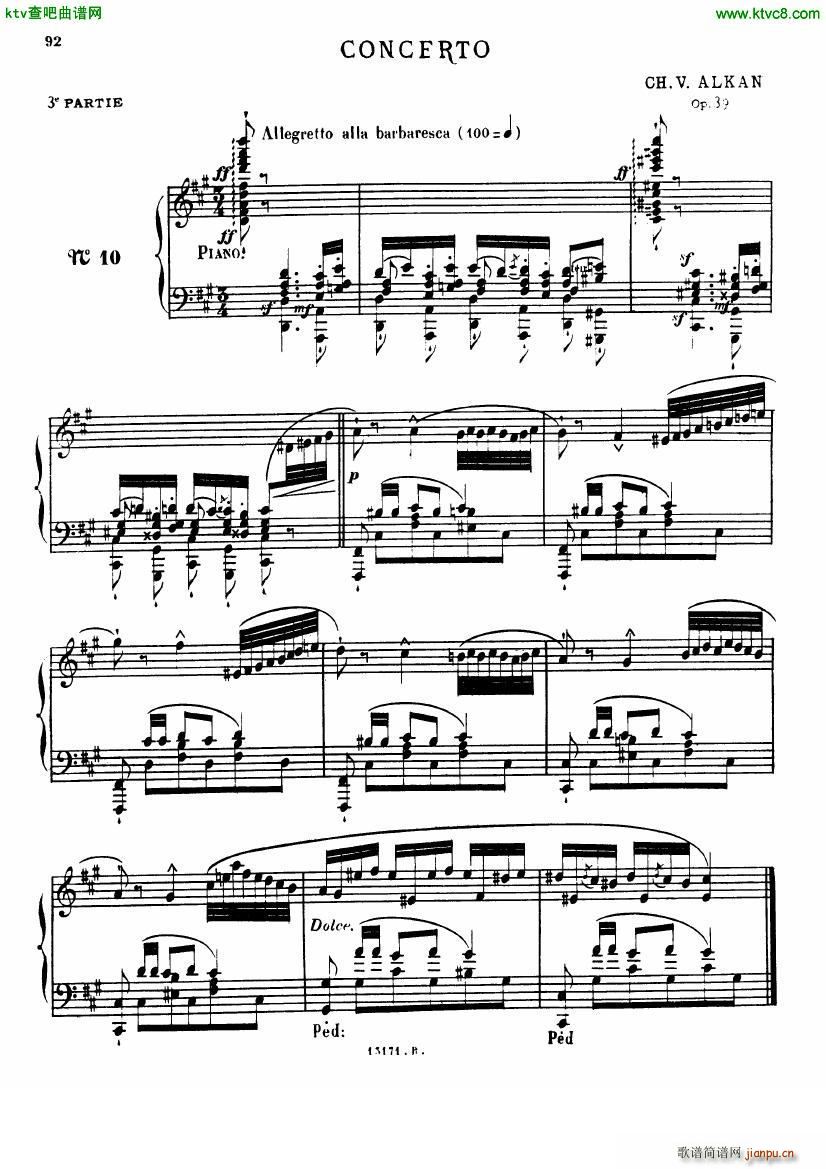 Alkan op 39 12 Etudes in Minor Keys no 10(����V)1