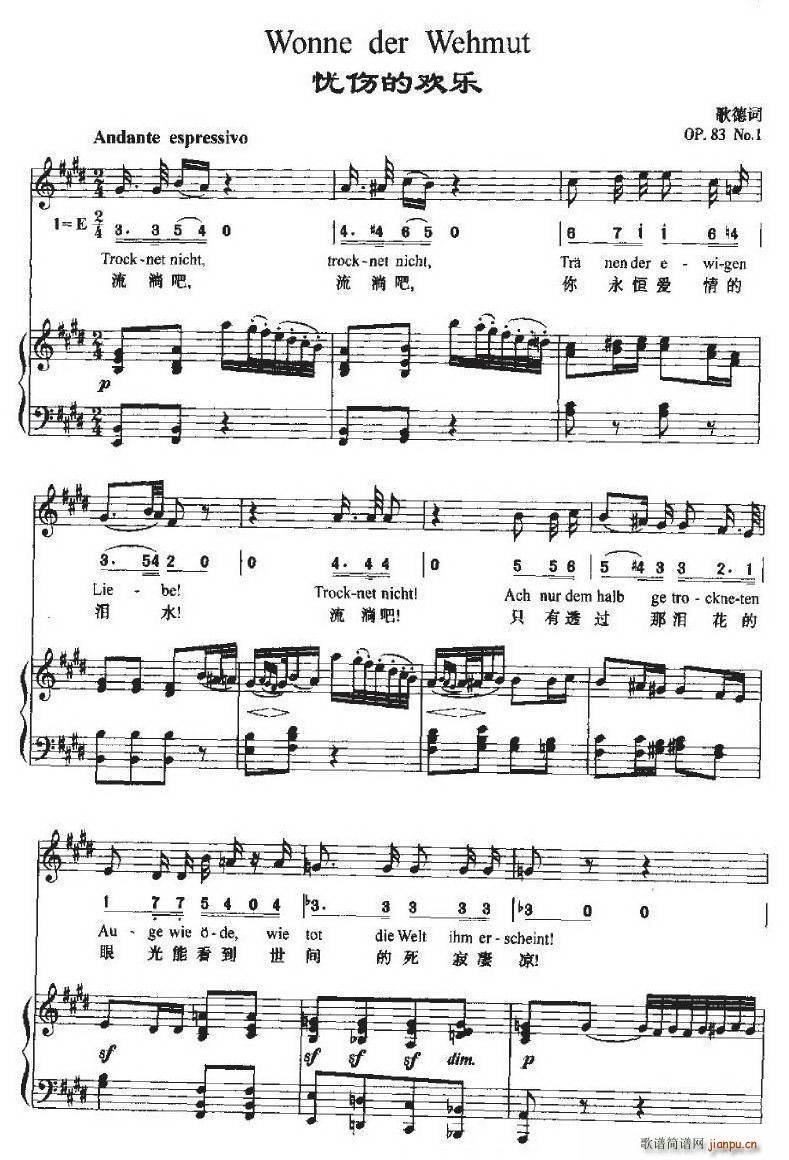 Wonne der Wehmut(ʮ�ּ�����)1