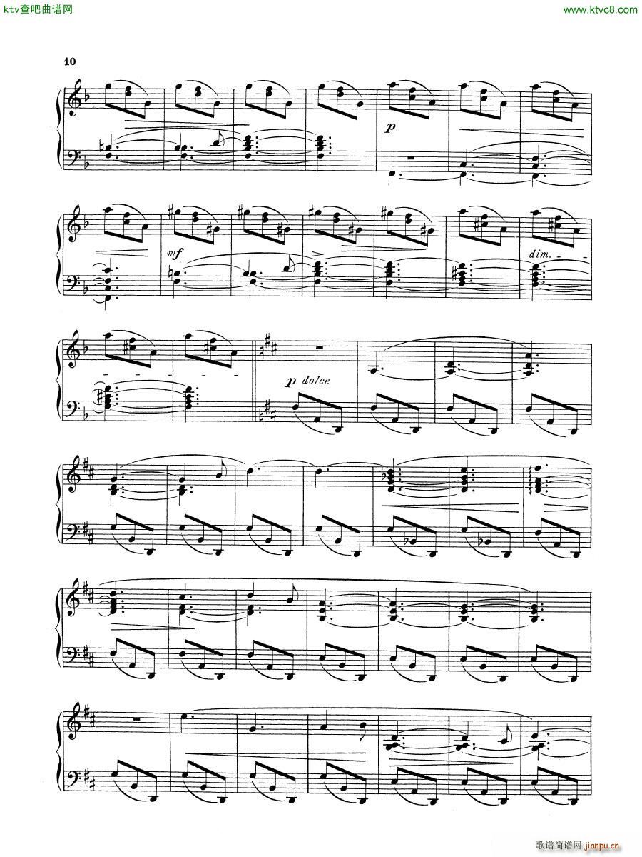 D Albert op 16 no 1 2 Waltz and Scherzo(����V)29