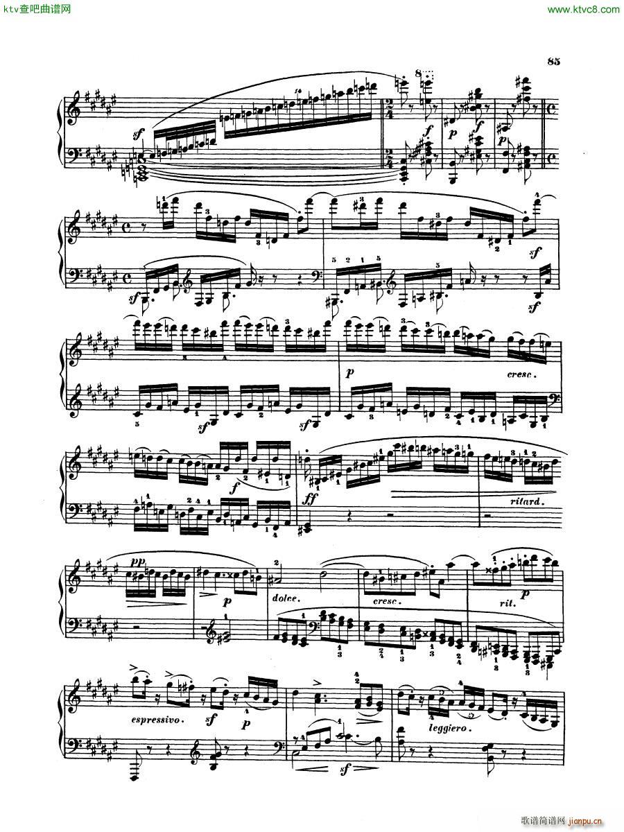 Hummel Sonata in F sharp minor Op 81(����V)12