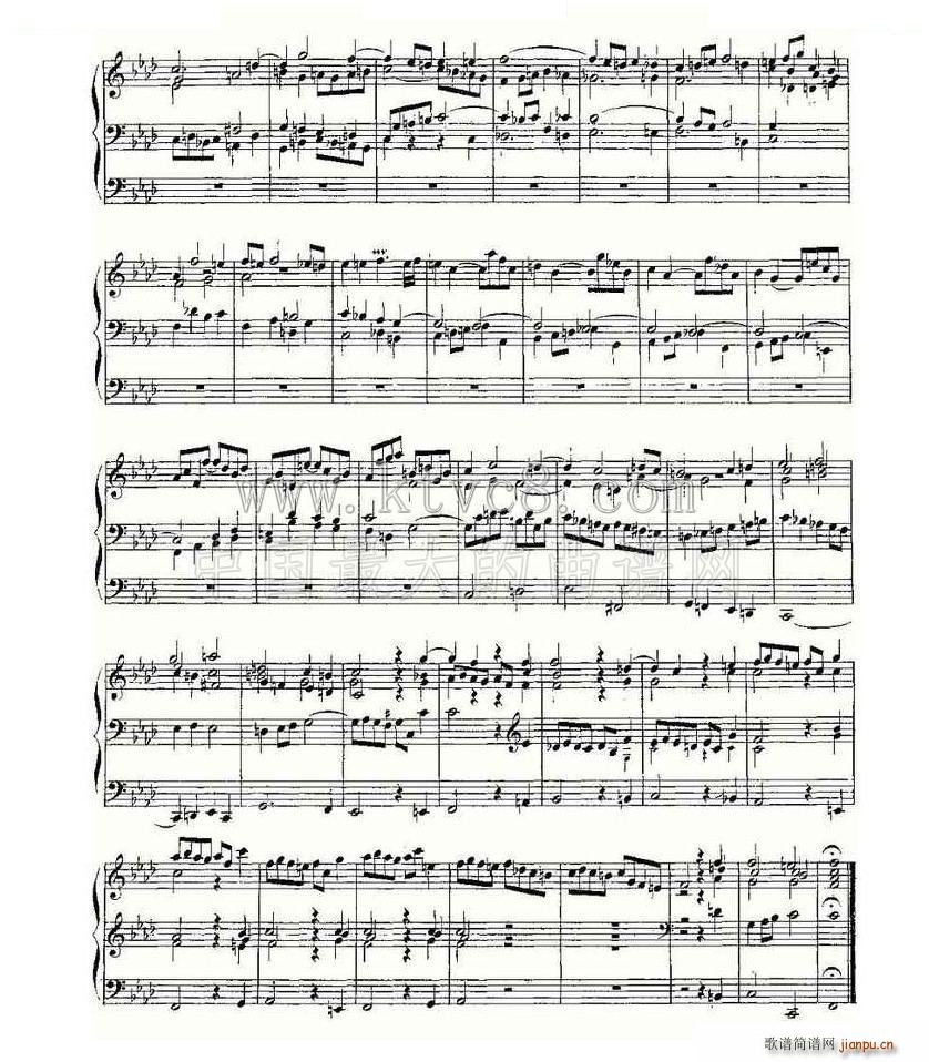 Prelude and Fugue in F Minor BWV 534 ���L(f��ng)���V(ʮ�ּ�����)8