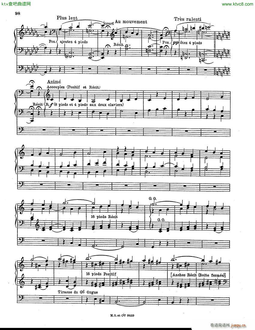 Guiraud Georges Offertoire Pascal organ(����V)6