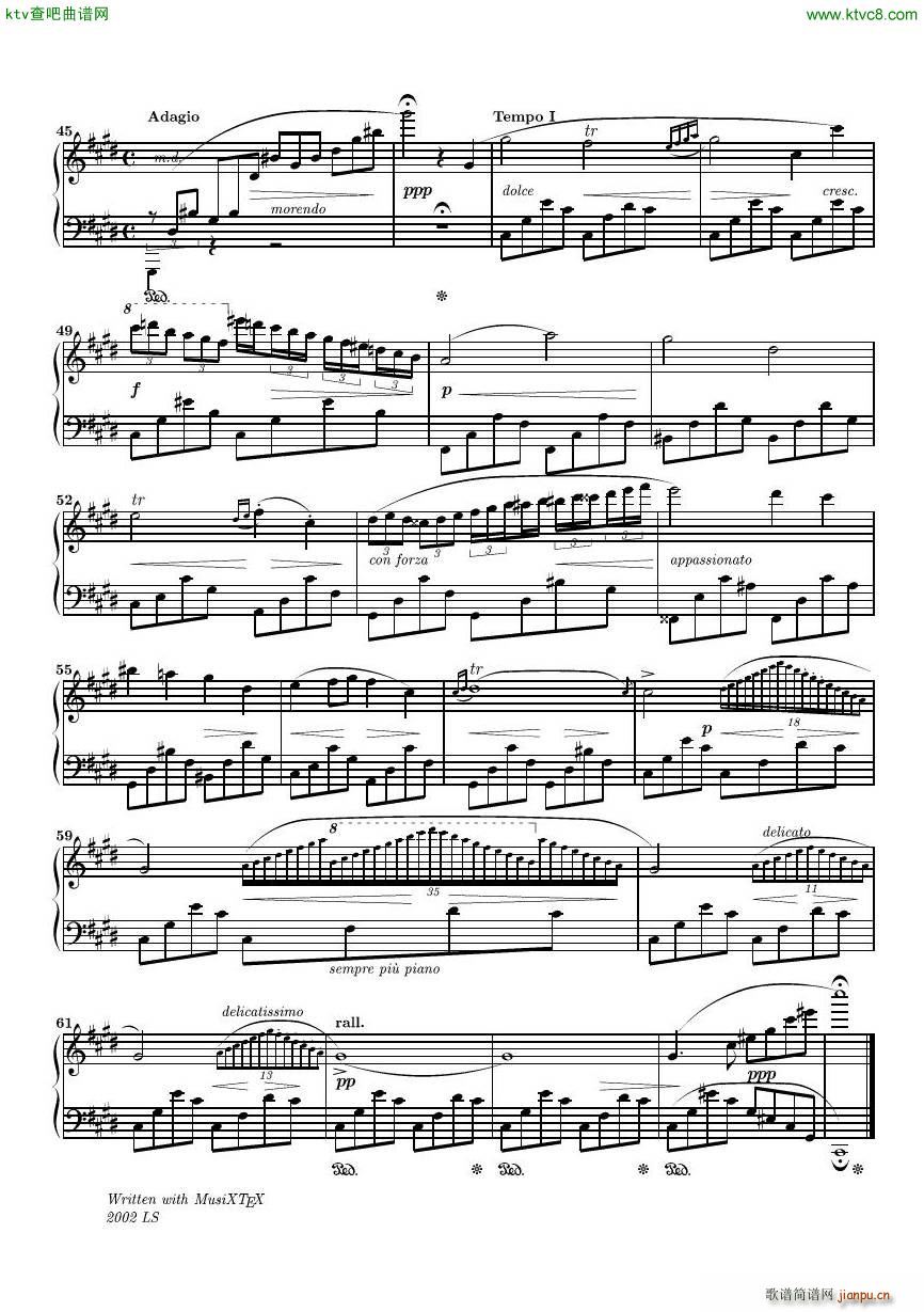 CHOPIN Nocturne in C sharp minor(����V)3