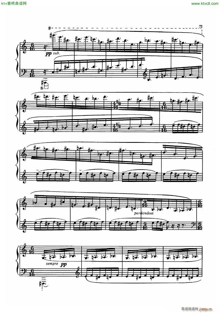 Dutilleux Piano Sonata Op 1 3 Largo(����V)17