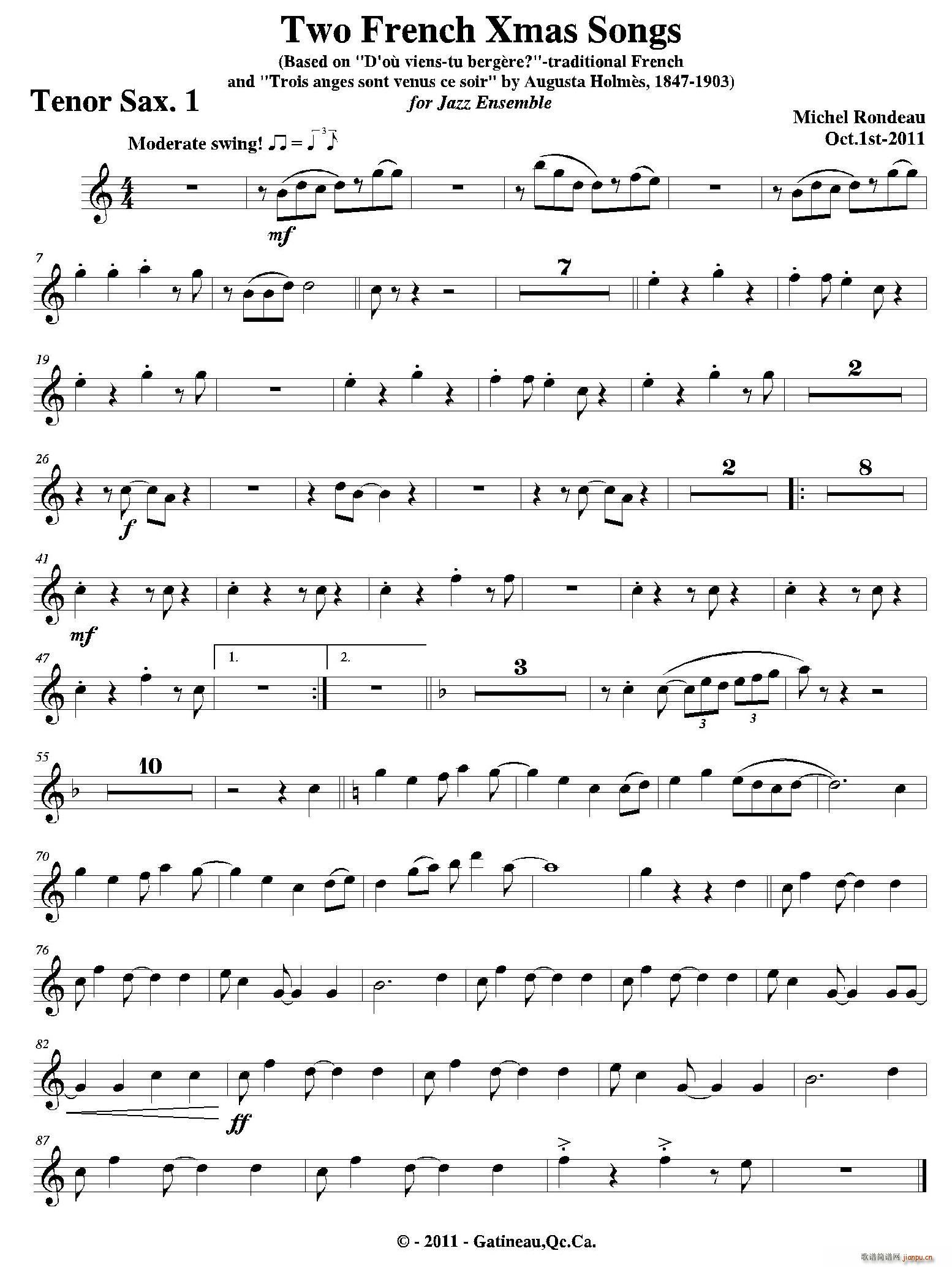 Two French Xmas Songs ��һ�������_��˹(ʮ�ּ�����)1