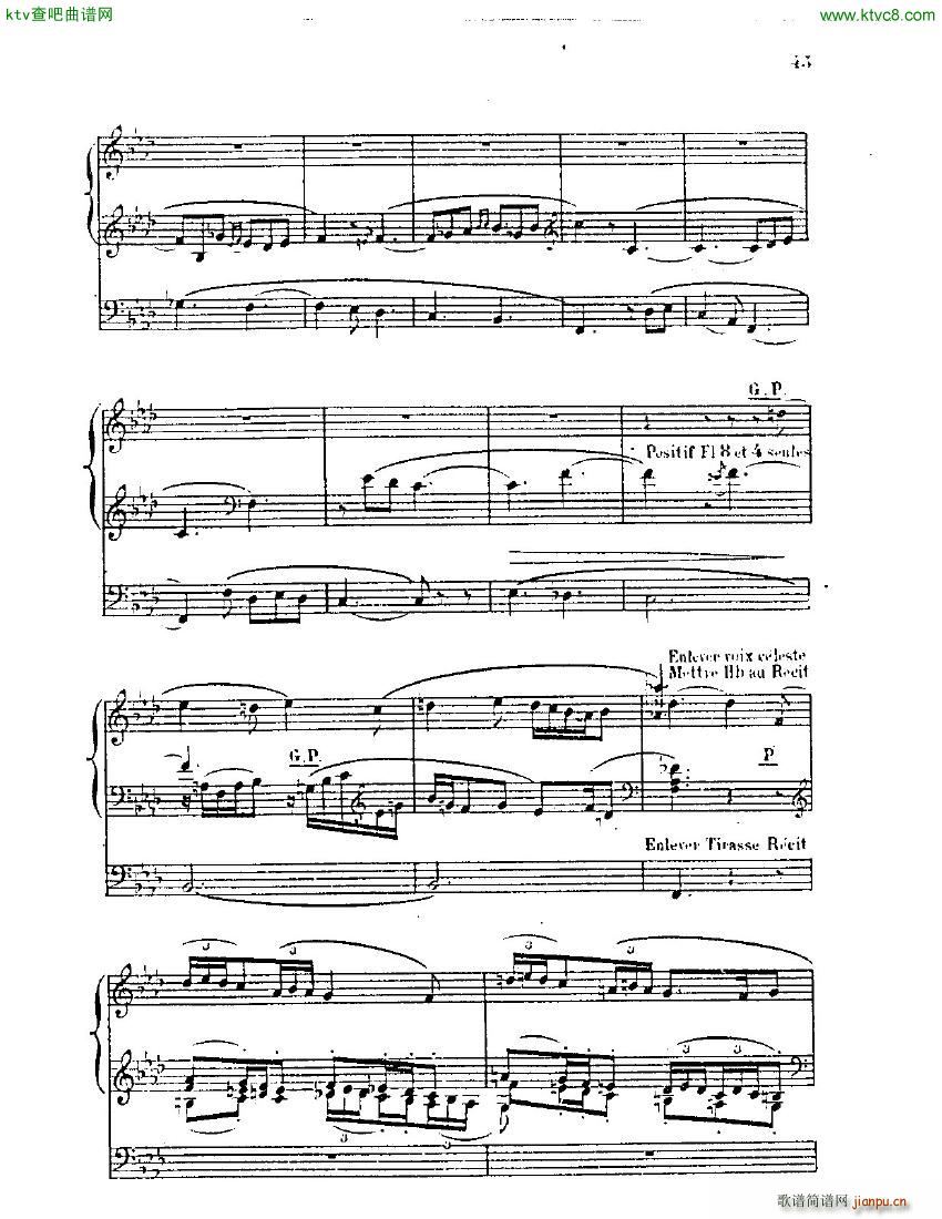 Blin Rene Symphonie mvt 3 solo organ(����V)12