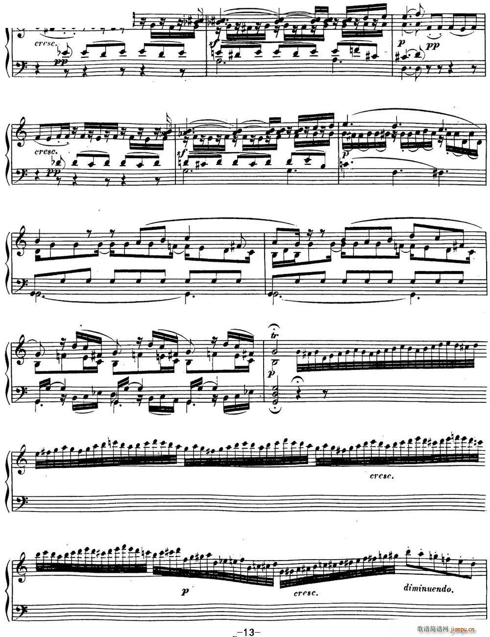 ؐ���������Q��16 G���{ Op 31 No 1 G major(����V)13