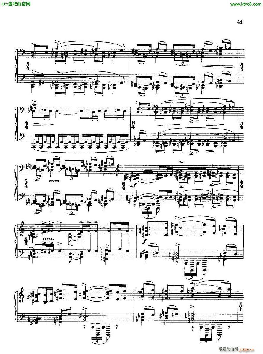 Bridge H160 Piano Sonata 1923 4(����V)41