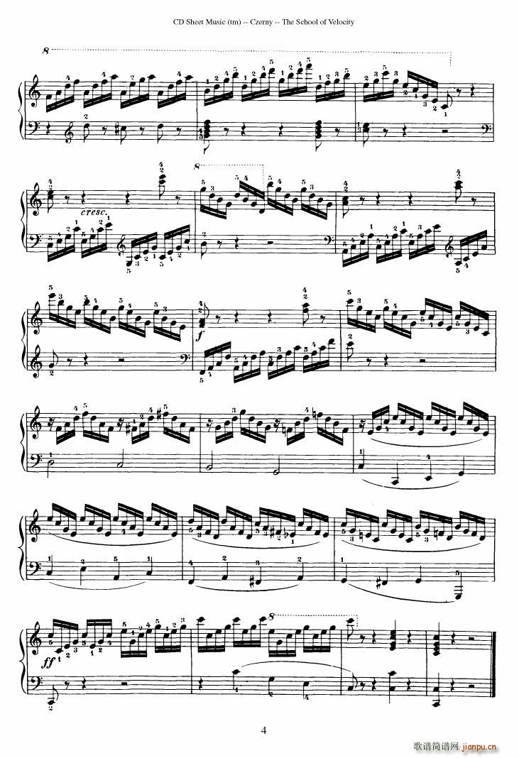 Czerny op 226 Fantasie f Moll 4H(����V)22