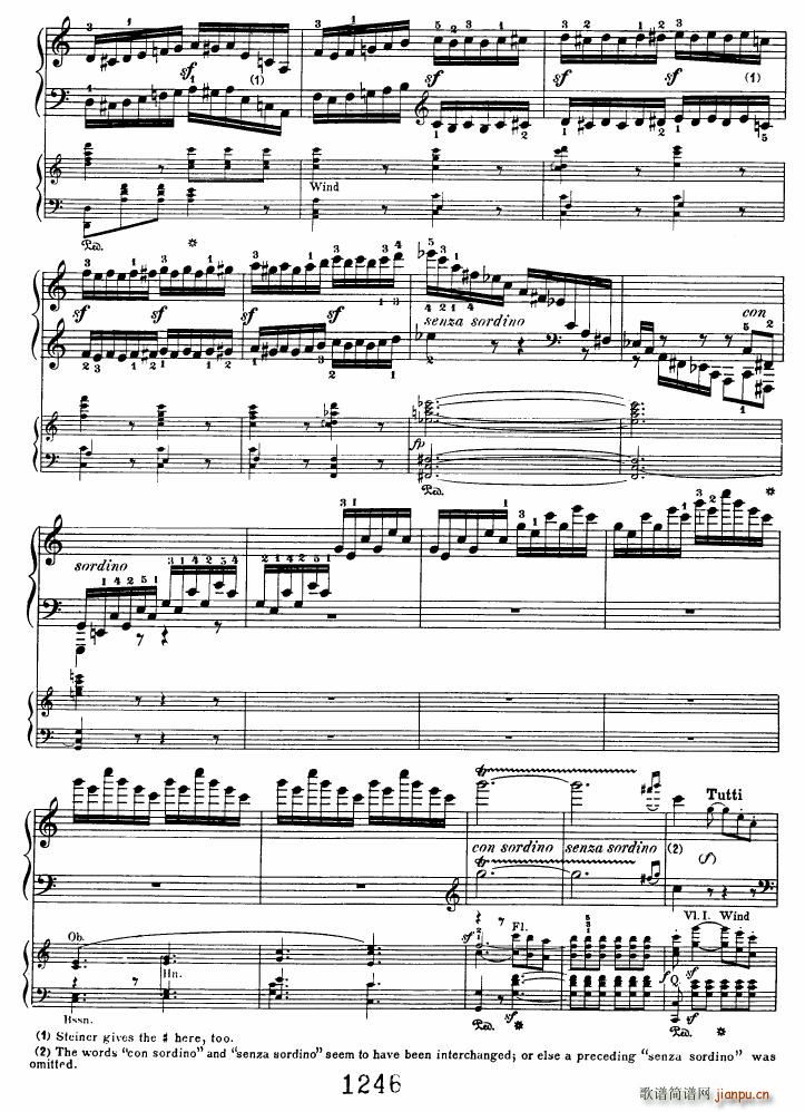 Beethoven op 37 Piano Concerto no 3 2pno red ��(����V)13