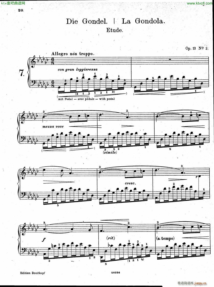 Henselt Piano Solo Album(����V)19