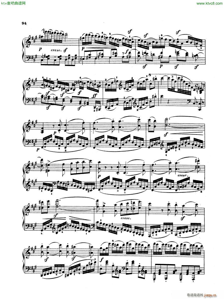 Hummel Sonata in F sharp minor Op 81(����V)21