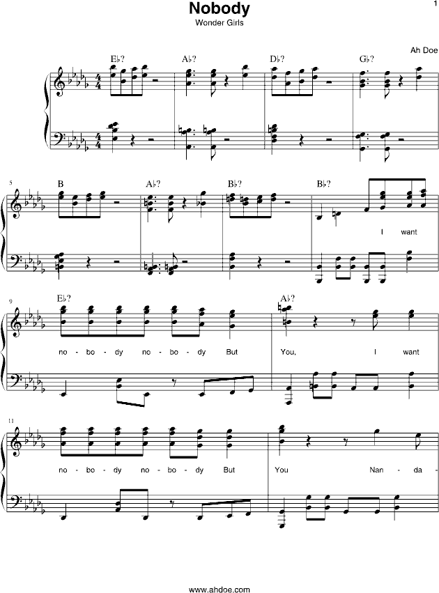 Nobody(����V)1