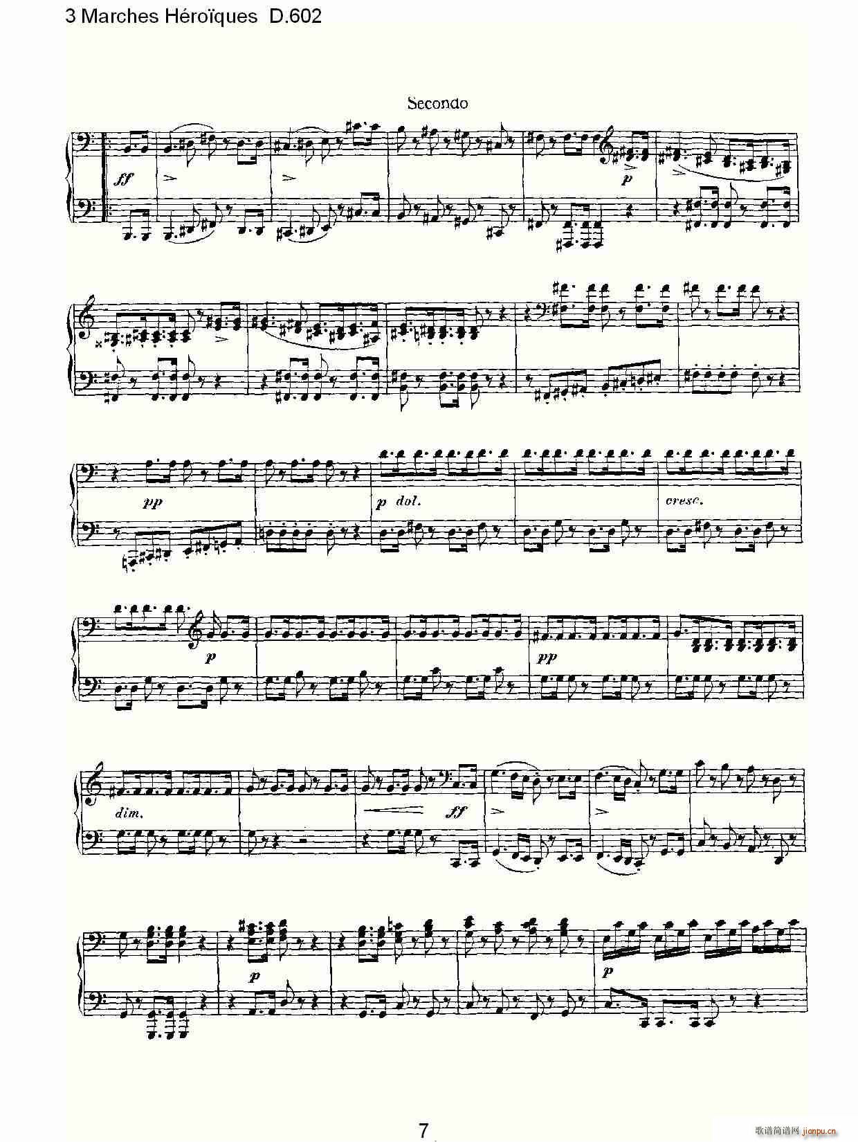 3 Marches H��ro?ques D 602 3 �M(j��n)����H��ro?ques D 602(����V)7