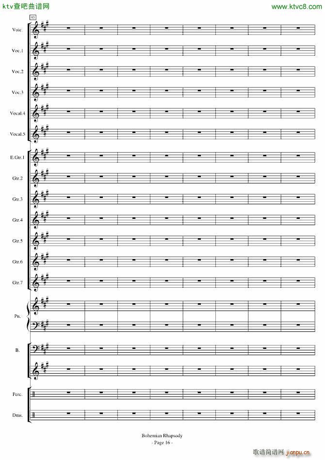 Bohemian Rhapsody �����ׁ�������(����V)16