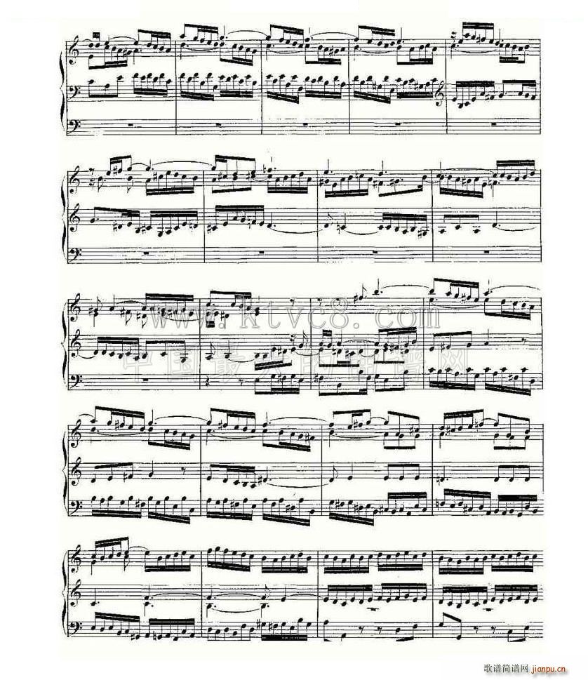 Prelude and Fugue in A Minor BWV 543 ���L(f��ng)���V(ʮ�ּ�����)5