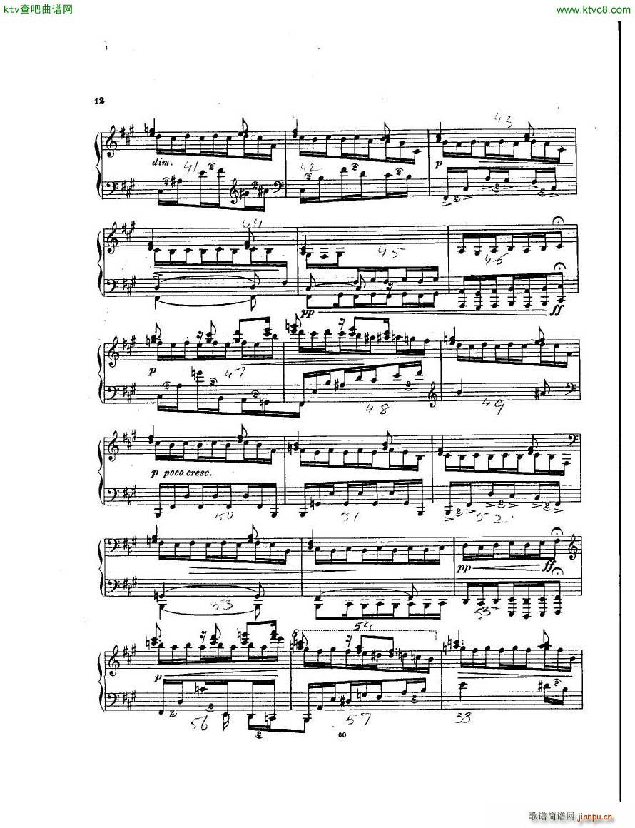 Antipov op 1 Trois Etudes(����V)11