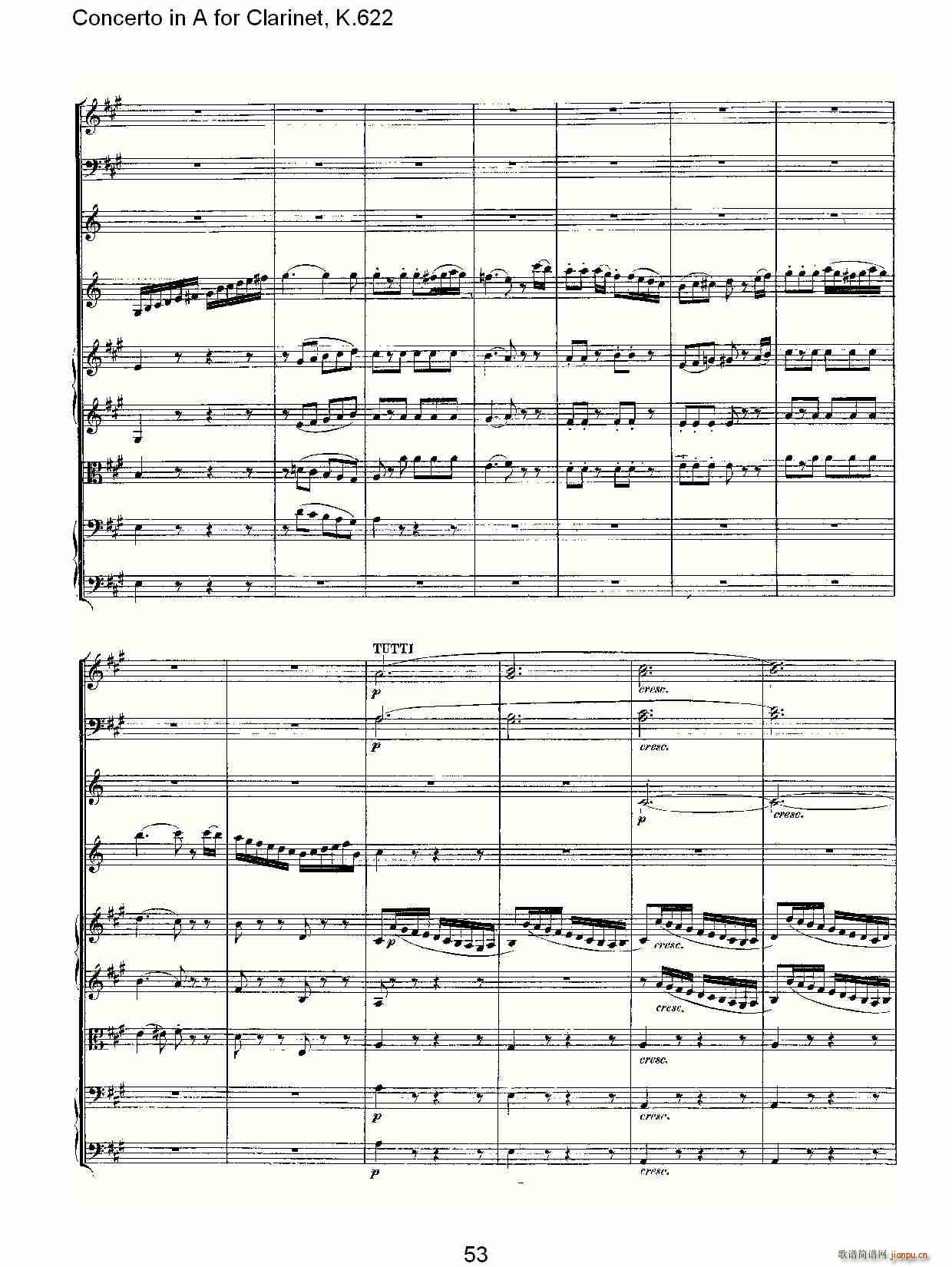 Concerto in A for Clarinet, K.622(�λɹ��V)25