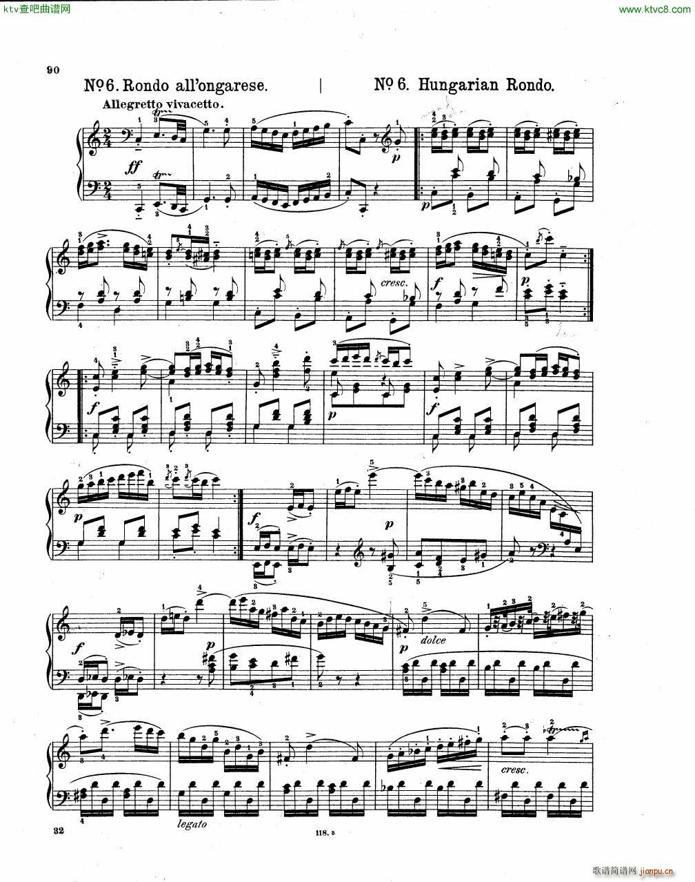 Hummel Bagatelles Op 107(����V)31