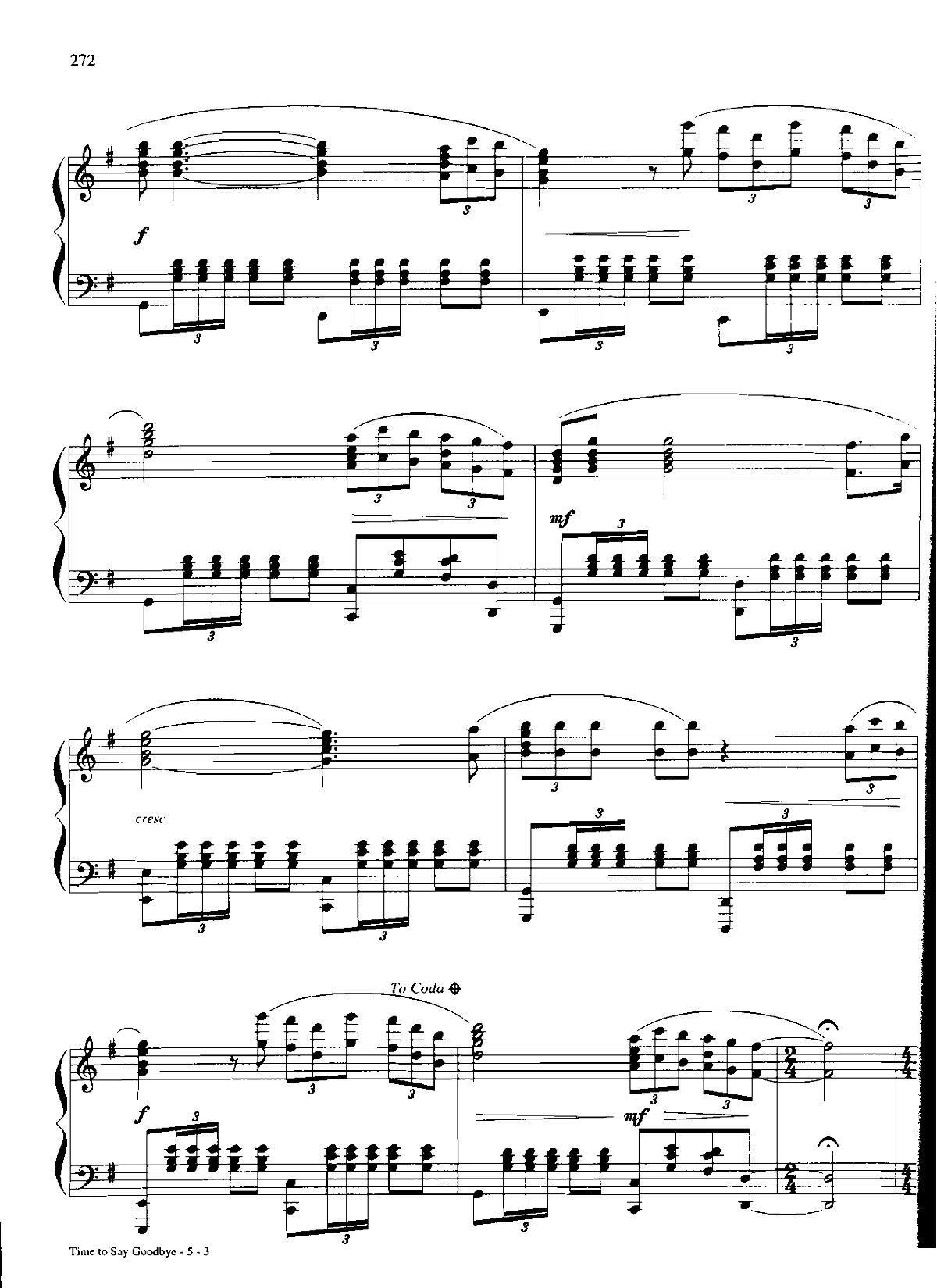 TIME TO SAY GOODBYE Dan Coates �������{ ��(����V)3