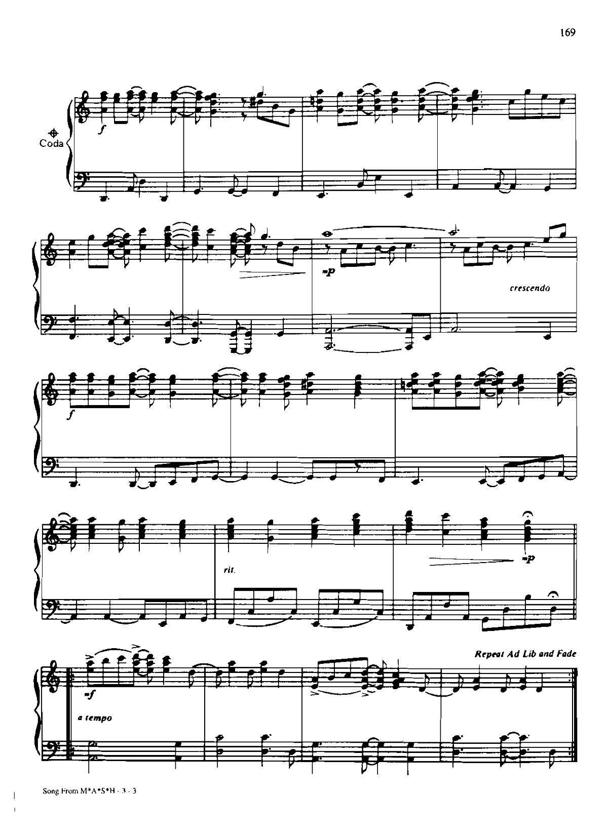 SONG FROM MASH Dan Coates �������{ ��(����V)3